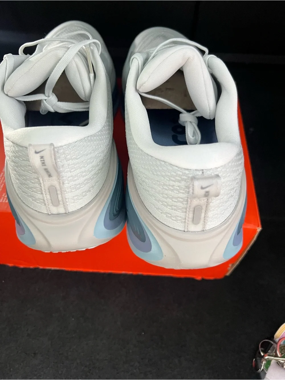 Size 13 - Nike Vomero Plus Off White Grey Fog Thunderstorm New No Lid!